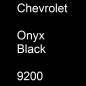 Preview: Chevrolet, Onyx Black, 9200.